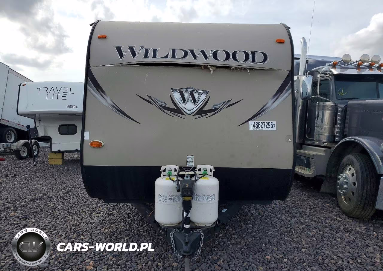 2015 Forest River Wildwood Camper VIN:4X4TWDF29FA254640 - 2