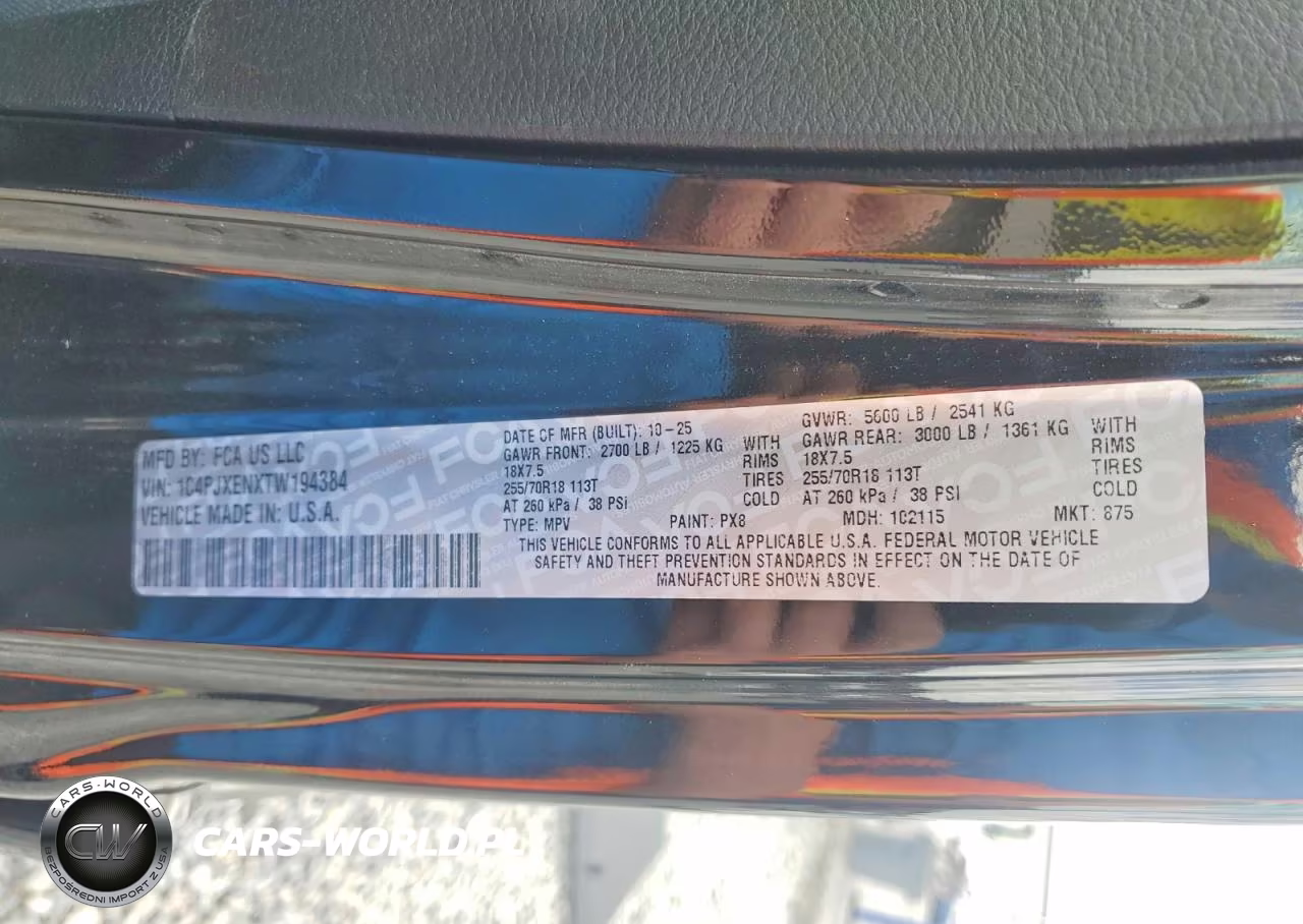 2026 Jeep Wrangler Sahara VIN:1C4PJXENXTW194384 - 14