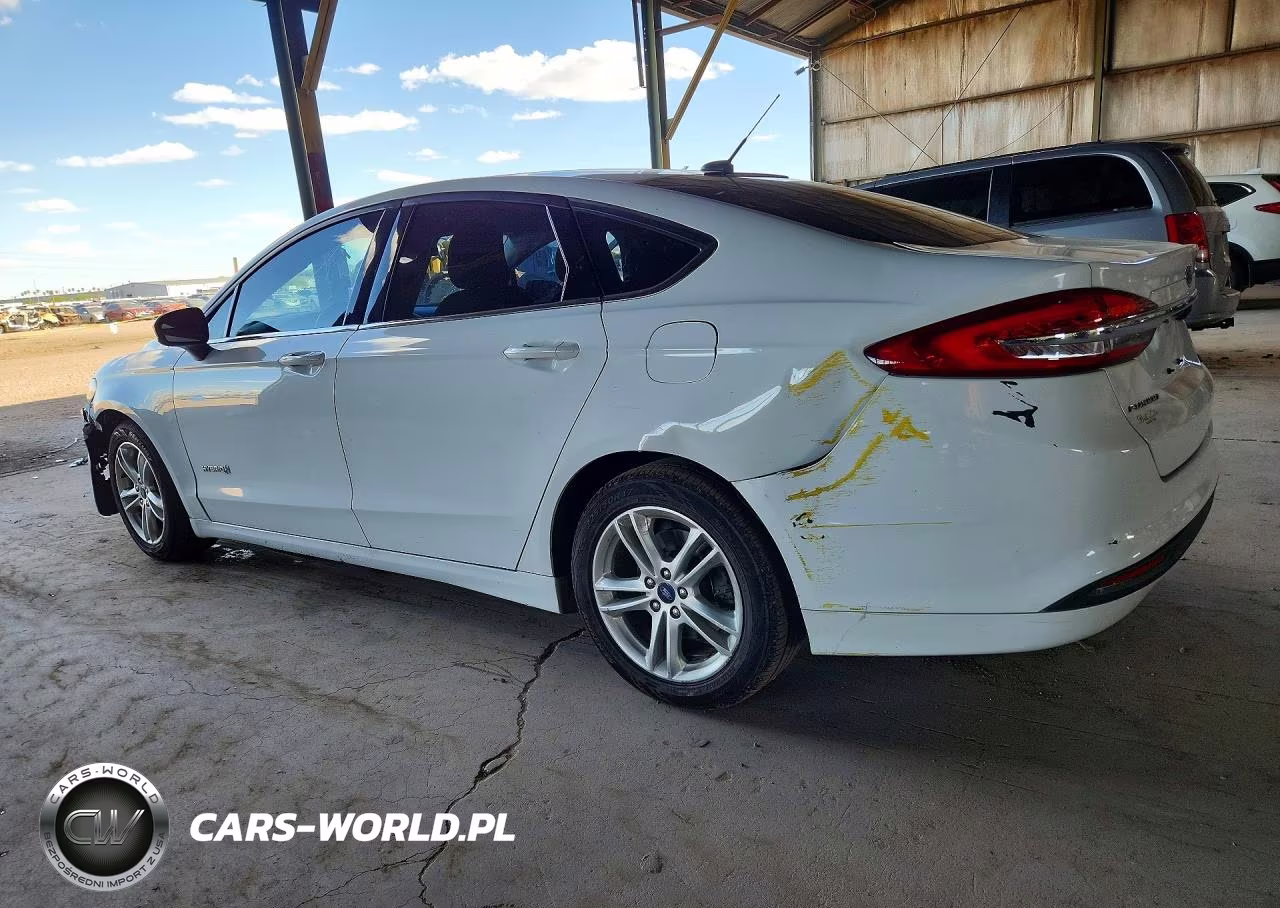 2018 Ford Fusion Se Hybrid VIN:3FA6P0LU8JR269472 - 2