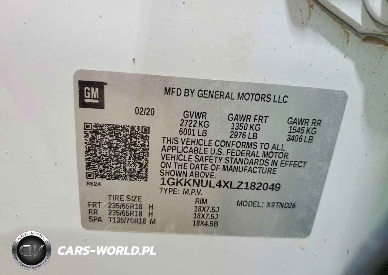 2020 GMC Acadia Slt VIN:1GKKNUL4XLZ182049 - 13