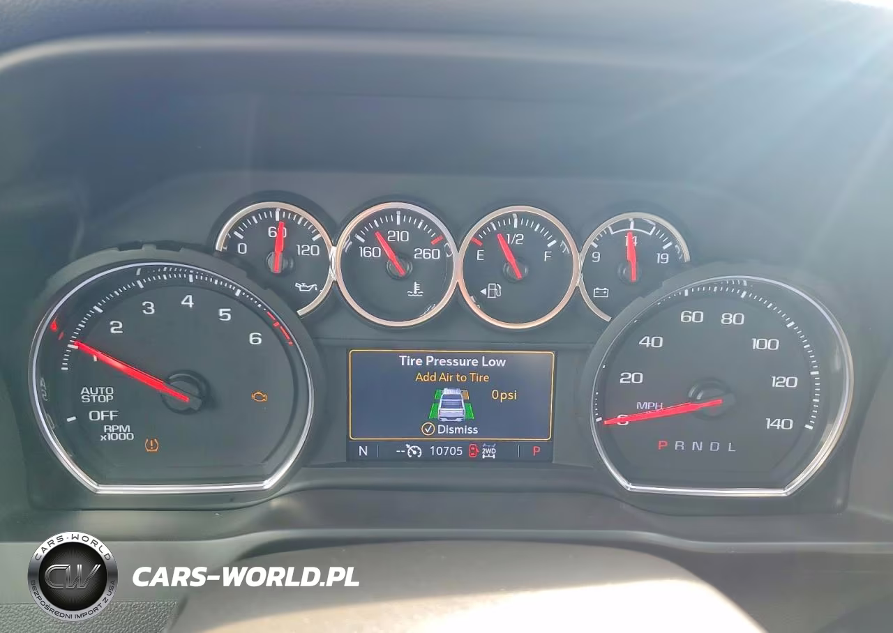 2021 Chevrolet Silverado K1500 Ltz VIN:3GCUYGED7MG306015 - 9