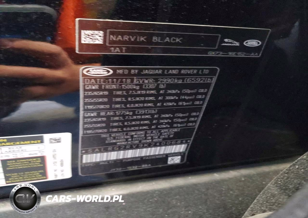 2019 Land Rover Discovery Se VIN:SALRG2RV9K2400684 - 13