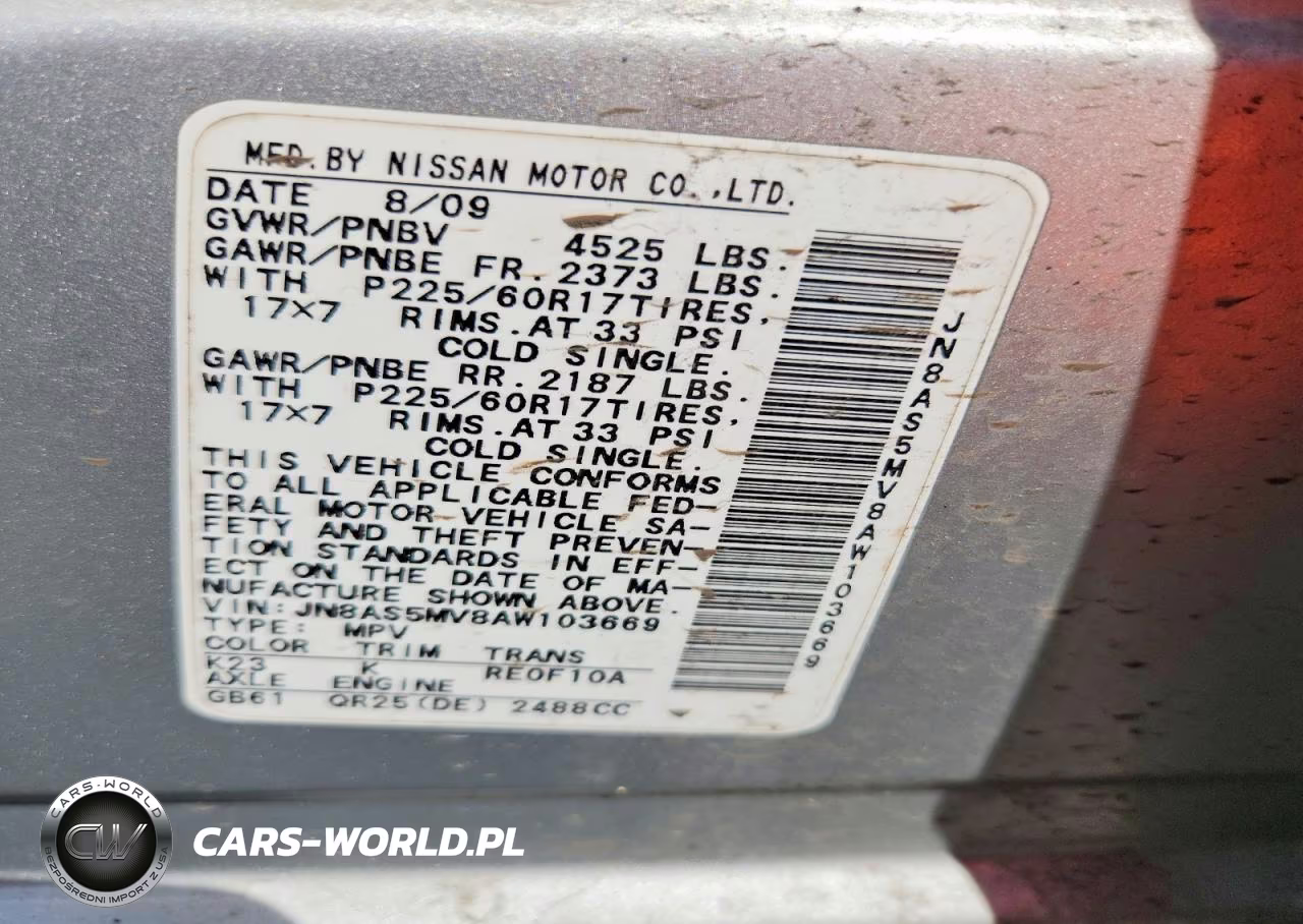 2010 Nissan Rogue S VIN:JN8AS5MV8AW103669 - 14