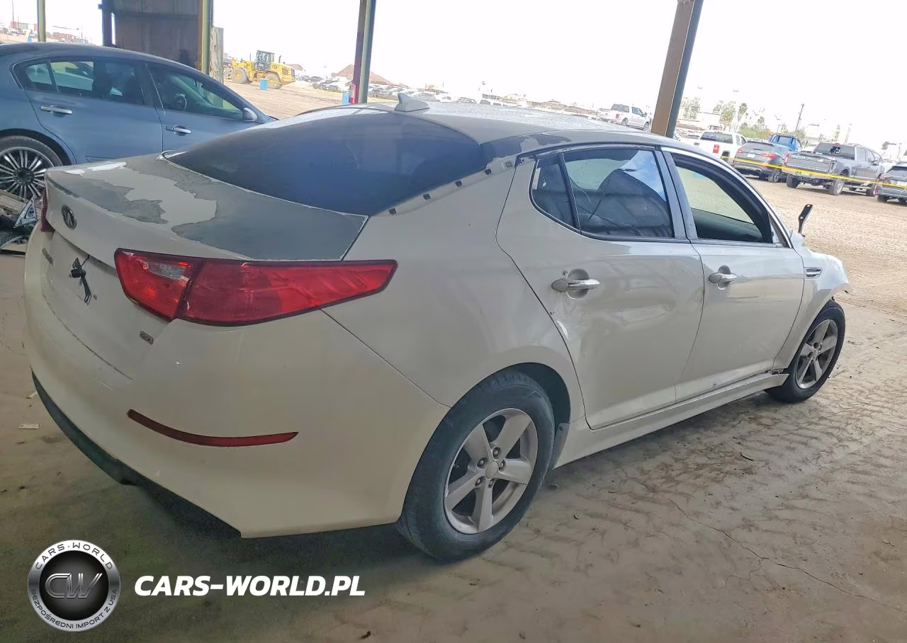 2015 Kia Optima Lx VIN:5XXGM4A73FG444776 - 3