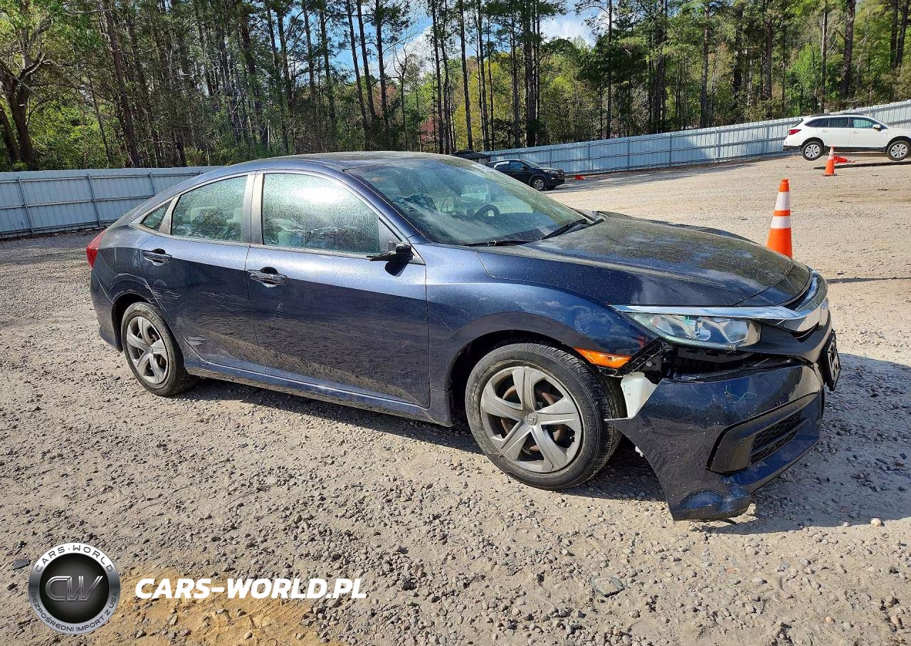 2018 Honda Civic Lx VIN:2HGFC2F55JH567285 - 4