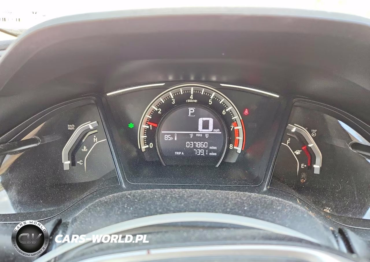 2018 Honda Civic Lx VIN:2HGFC2F55JH567285 - 9