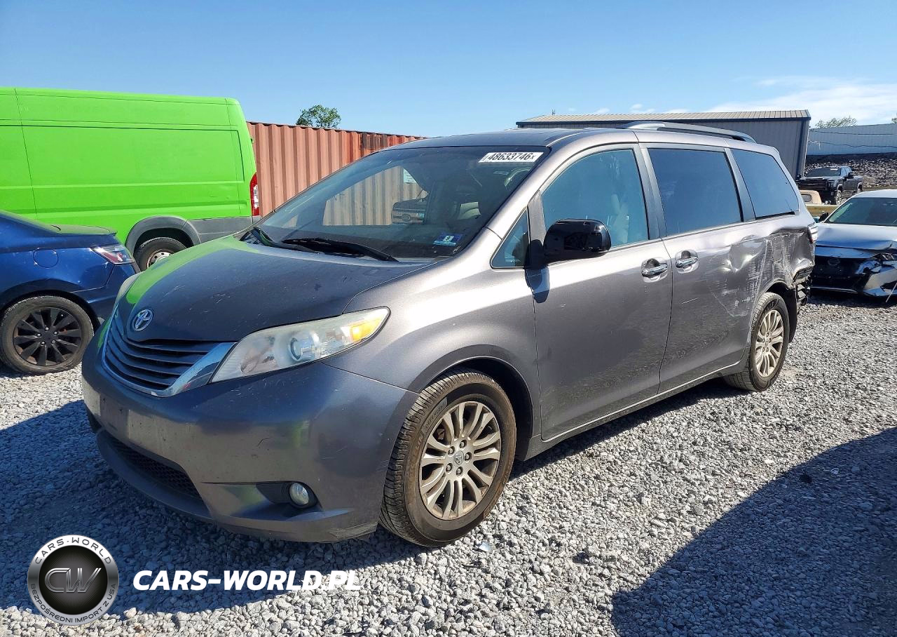 2015 Toyota Sienna Xle 8-Passenger