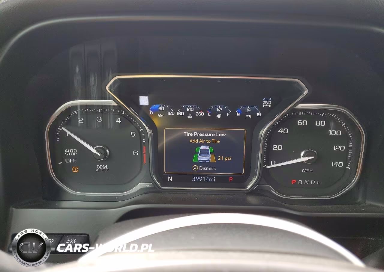 2021 GMC Sierra K1500 At4 VIN:3GTP9EED9MG181470 - 9
