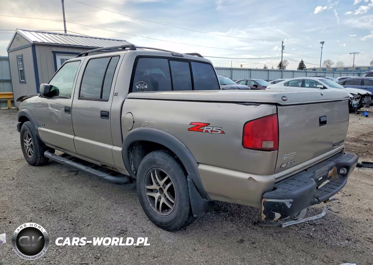 2002 Chevrolet S Truck S10 VIN:1GCDT13W32K231531 - 2