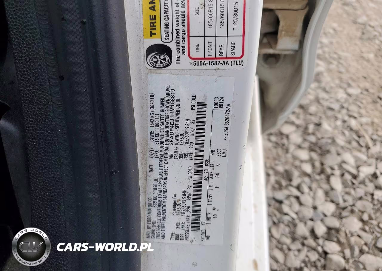 2017 Ford Fiesta Se VIN:3FADP4EJ1HM158819 - 12