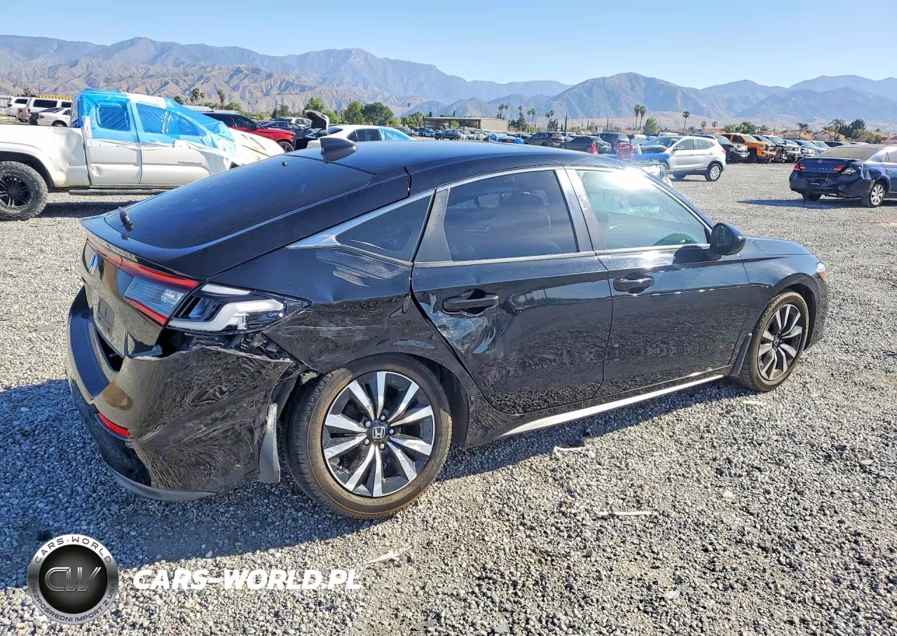 2022 Honda Civic Exl VIN:19XFL1H72NE018877 - 3