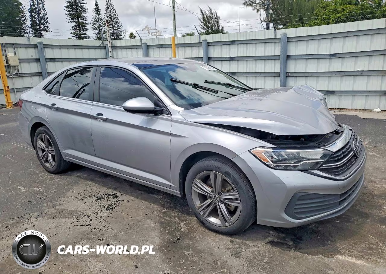 2022 Volkswagen Jetta Se VIN:3VW7M7BUXNM032189 - 4