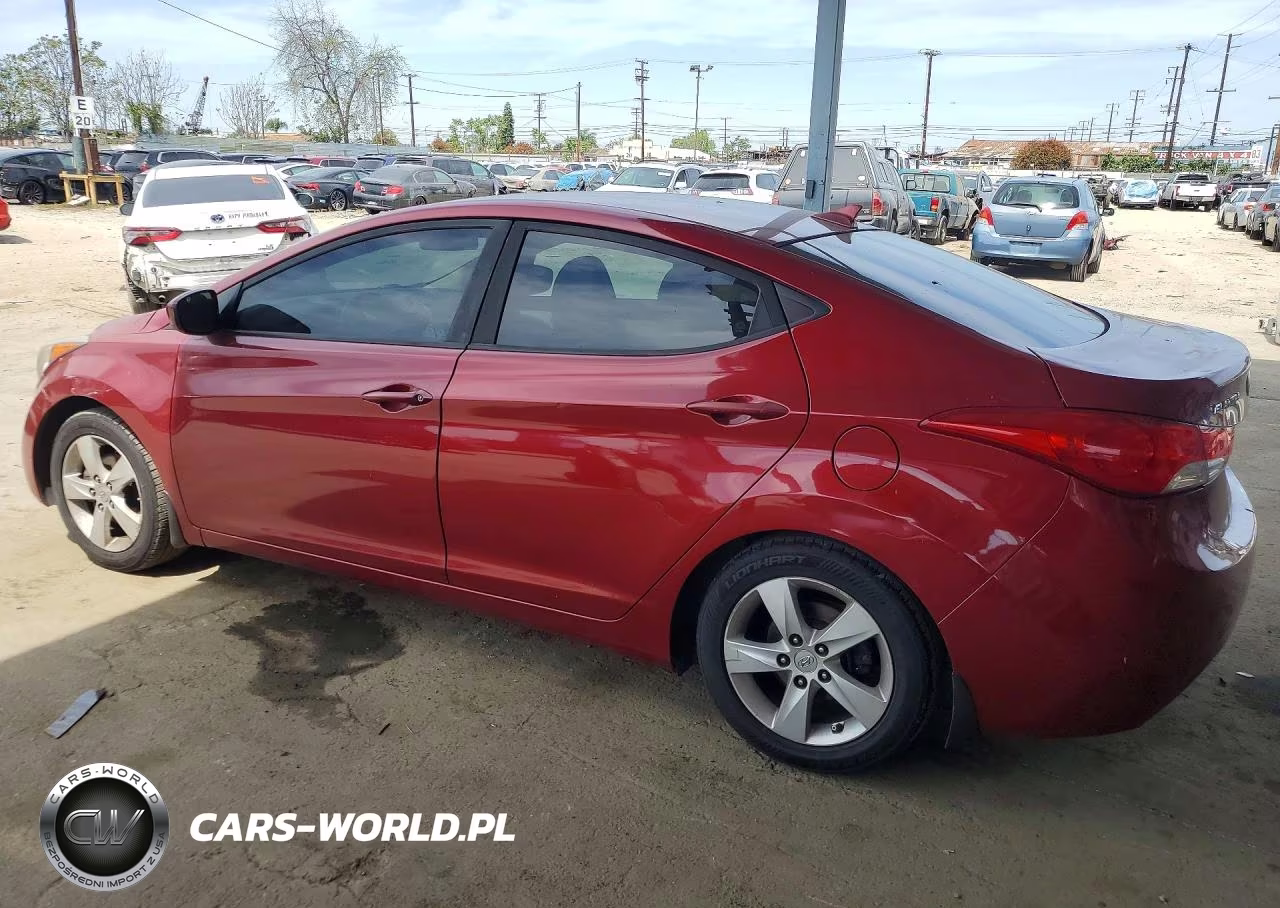 2013 Hyundai Elantra Gls VIN:5NPDH4AE1DH253414 - 2