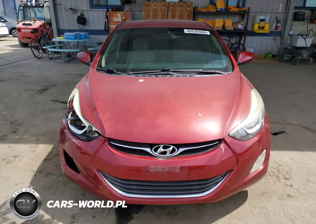 2013 Hyundai Elantra Gls VIN:5NPDH4AE1DH253414 - 5