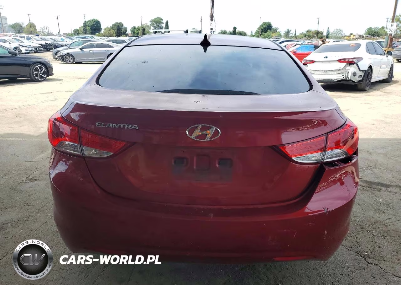 2013 Hyundai Elantra Gls VIN:5NPDH4AE1DH253414 - 6