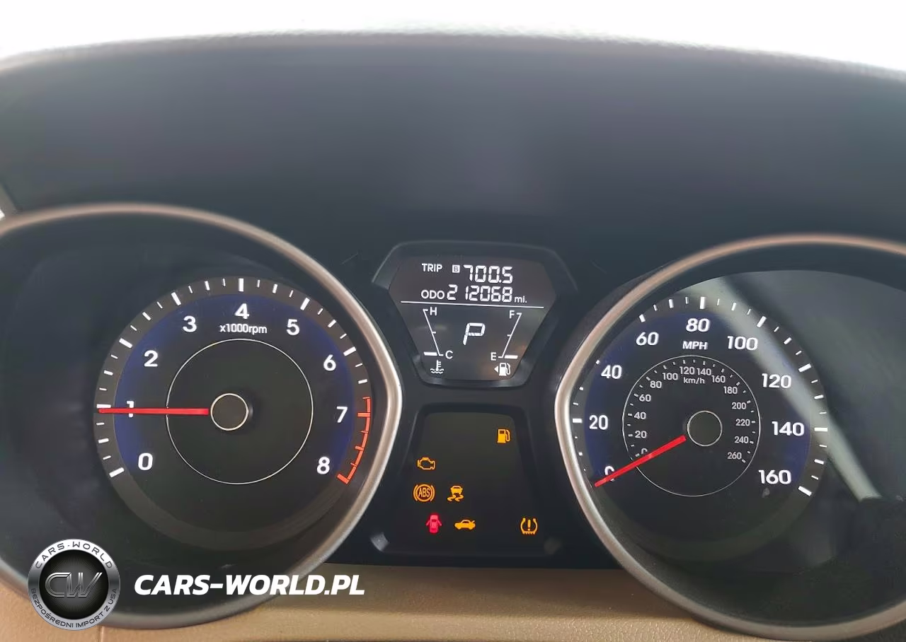 2013 Hyundai Elantra Gls VIN:5NPDH4AE1DH253414 - 9