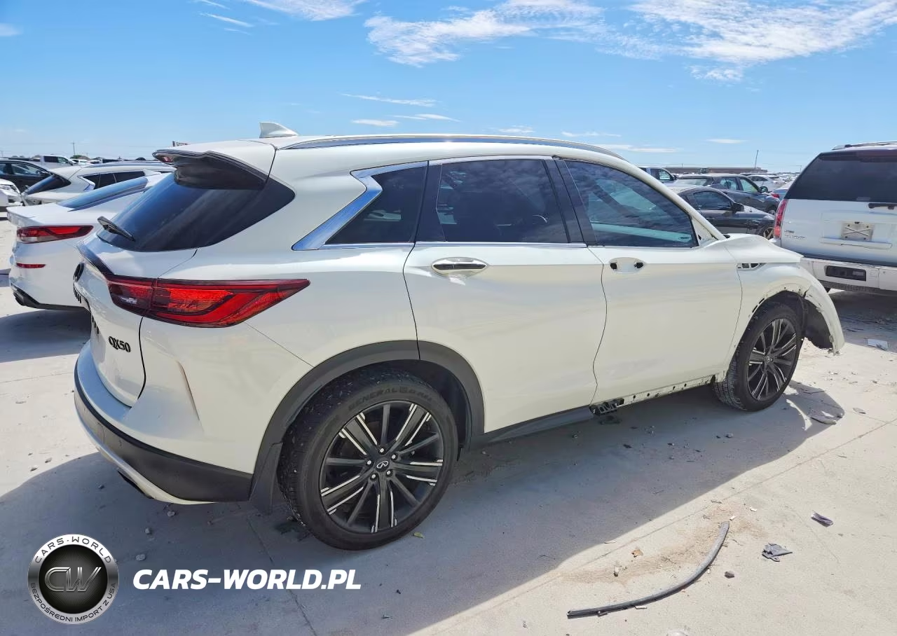 2022 Infiniti Qx50 Luxe VIN:3PCAJ5BB6NF115000 - 3