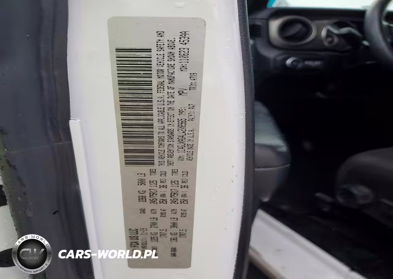 2020 Jeep Wrangler Sport VIN:1C4GJXAG4LW208965 - 13