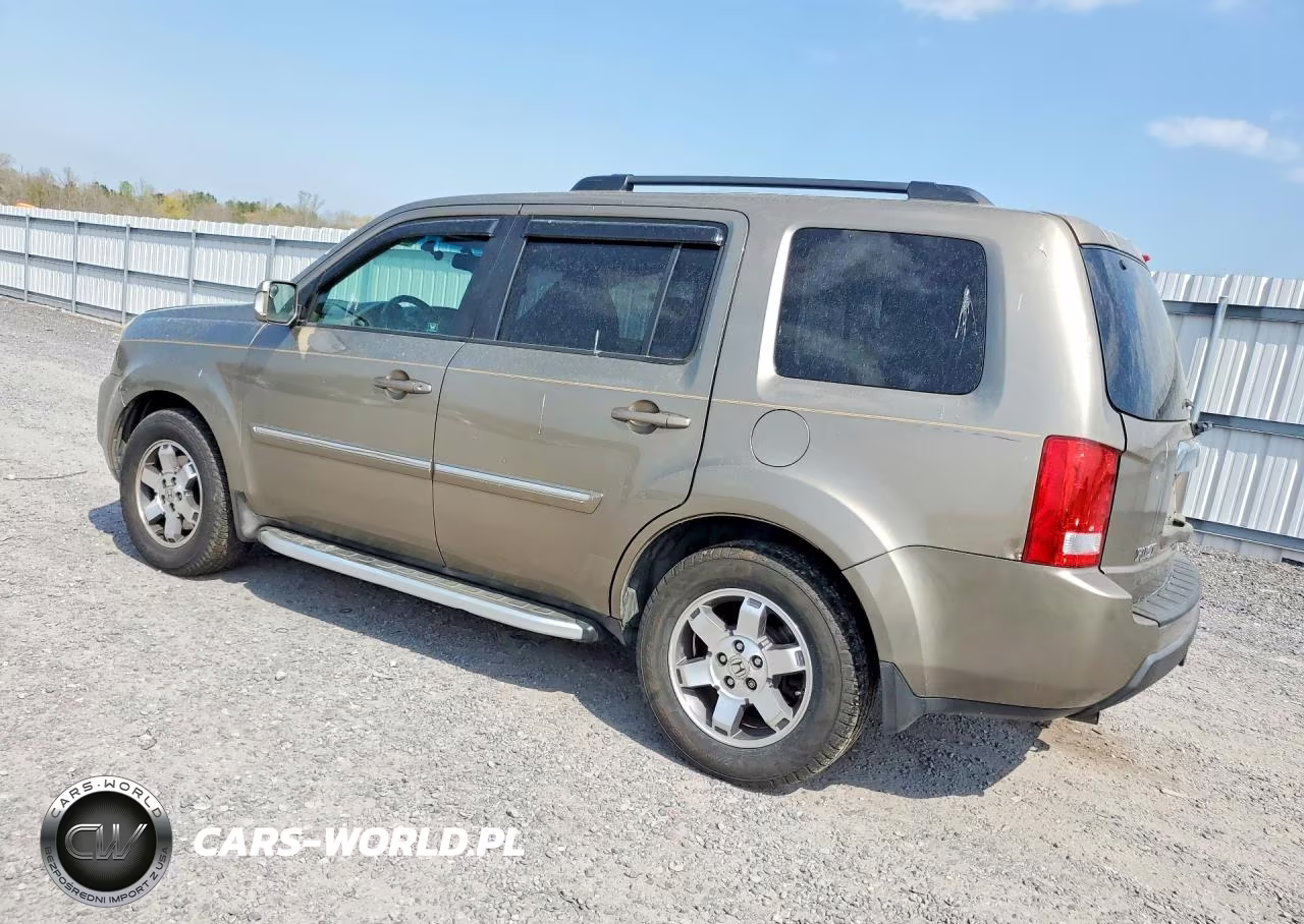 2009 Honda Pilot Tou VIN:5FNYF48989B018143 - 2