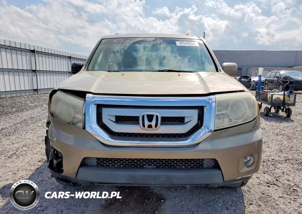 2009 Honda Pilot Tou VIN:5FNYF48989B018143 - 5