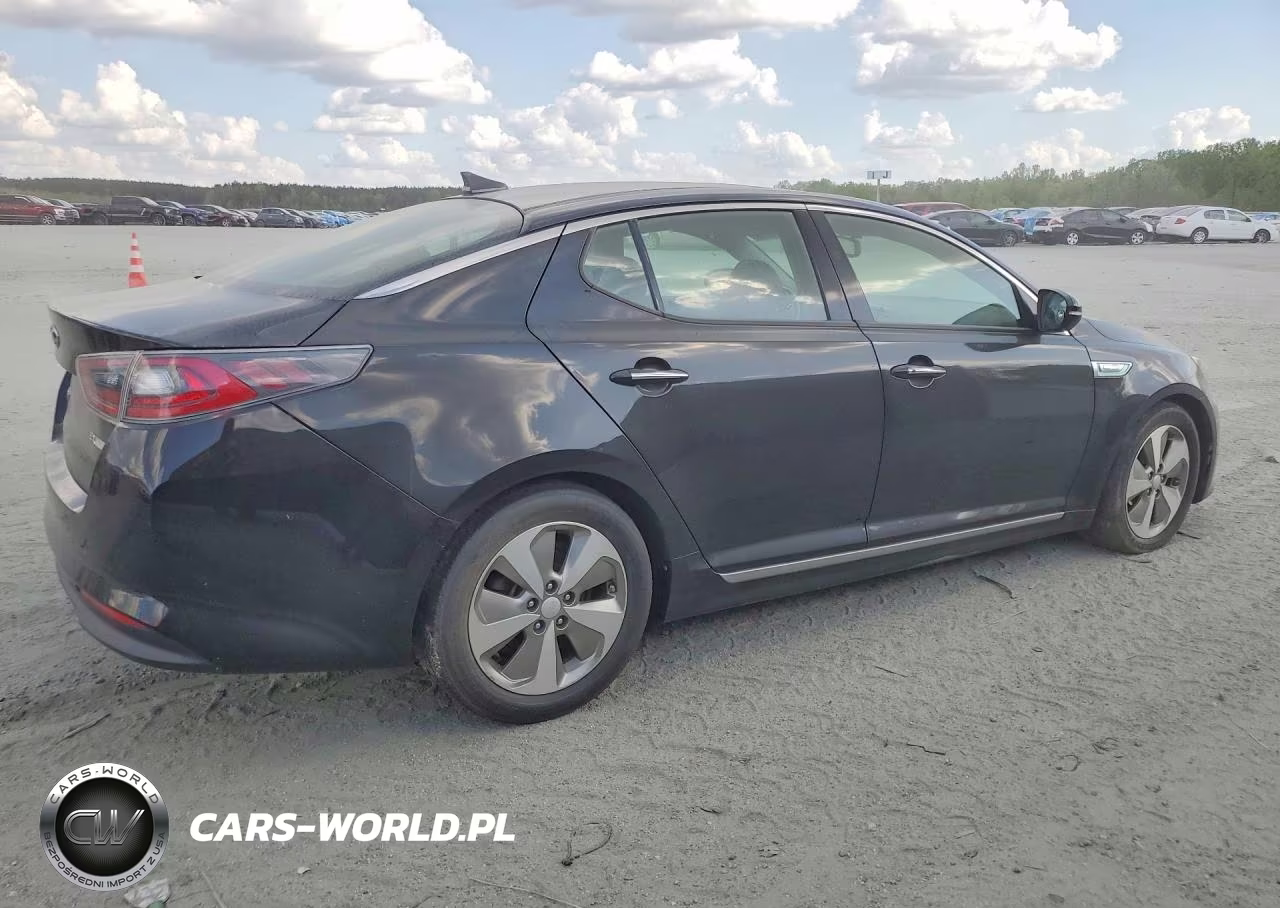 2014 Kia Optima Hybrid Ex VIN:KNAGN4AD6E5063734 - 3