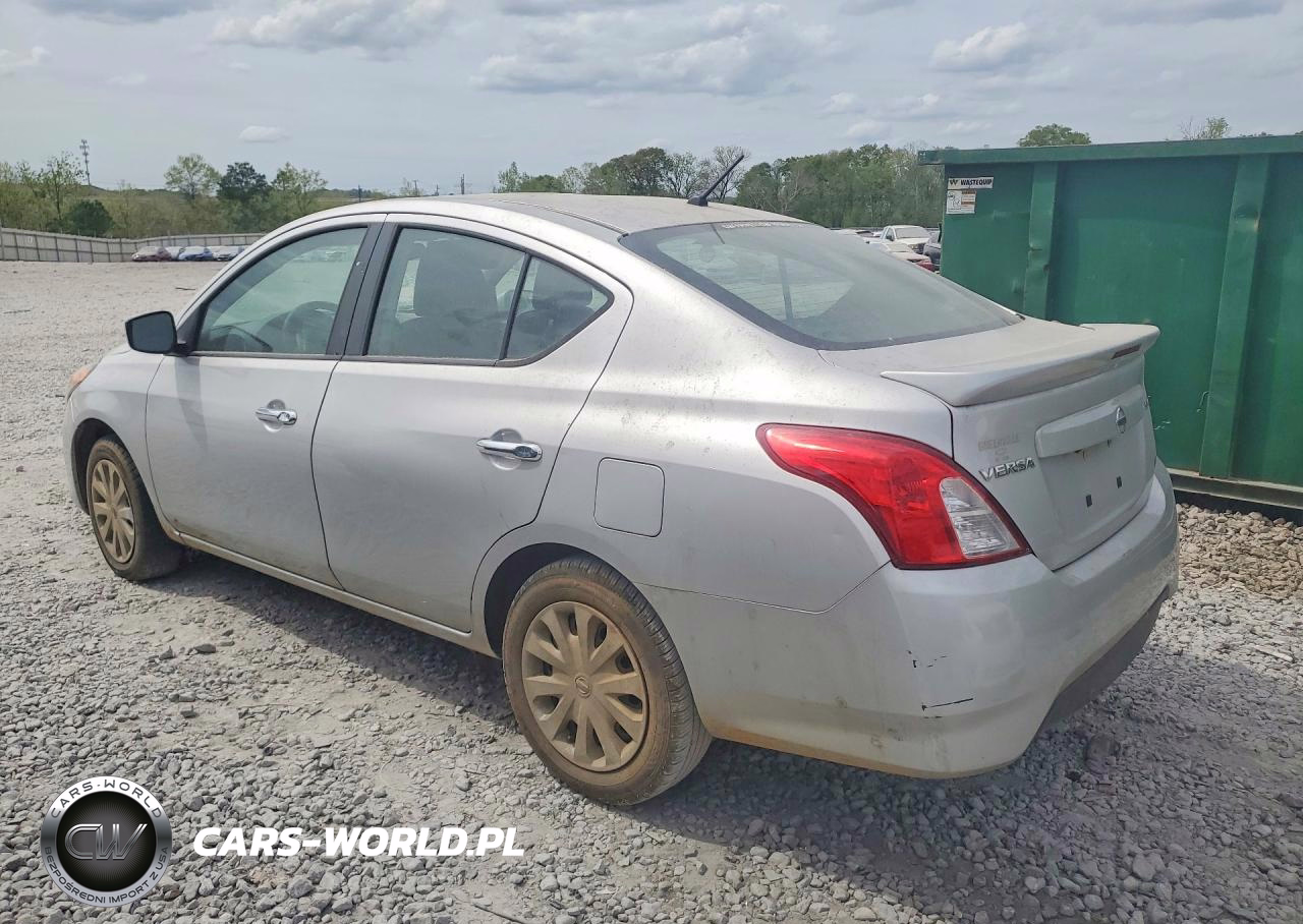 2019 Nissan Versa Sv VIN:3N1CN7AP0KL867443 - 2