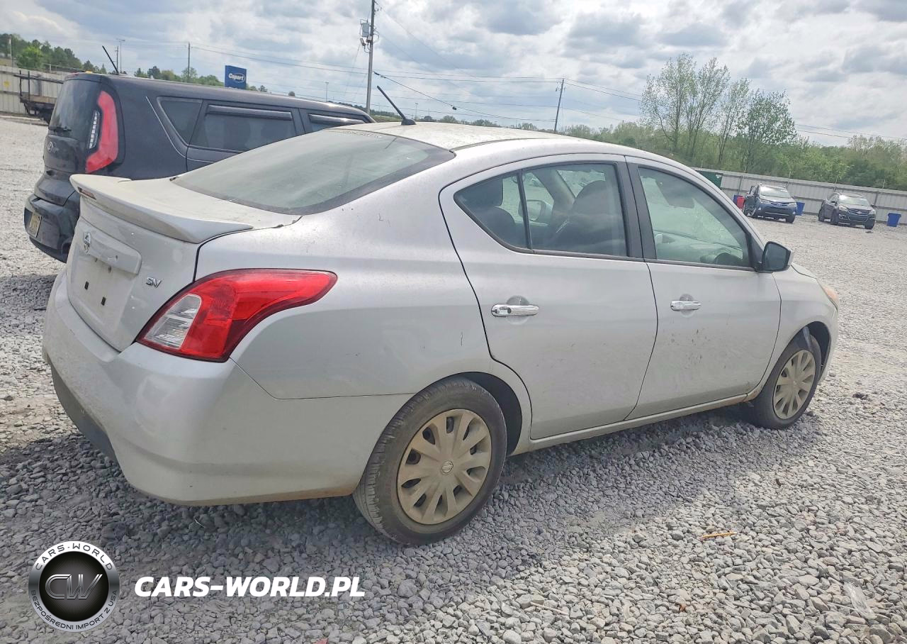 2019 Nissan Versa Sv VIN:3N1CN7AP0KL867443 - 3