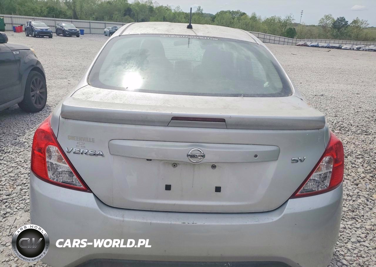 2019 Nissan Versa Sv VIN:3N1CN7AP0KL867443 - 6