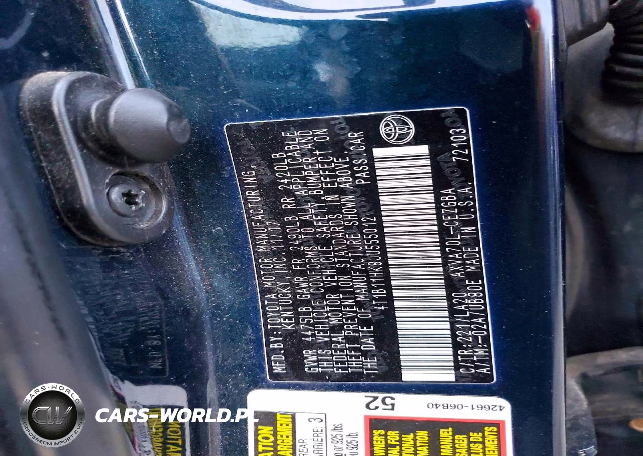 2018 Toyota Camry Xle VIN:4T1B11HK8JU555012 - 13