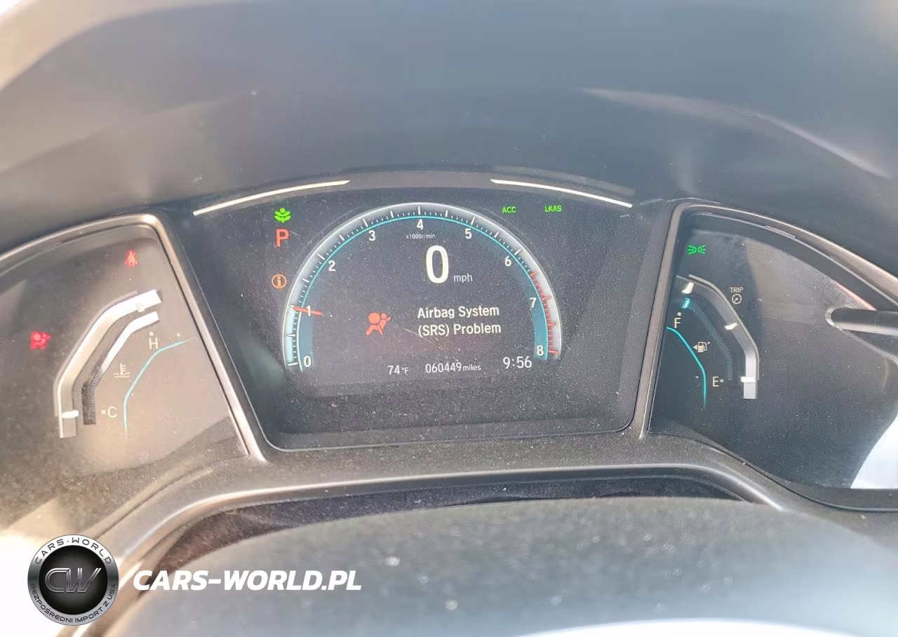 2020 Honda Civic Ex VIN:SHHFK7H61LU407836 - 9