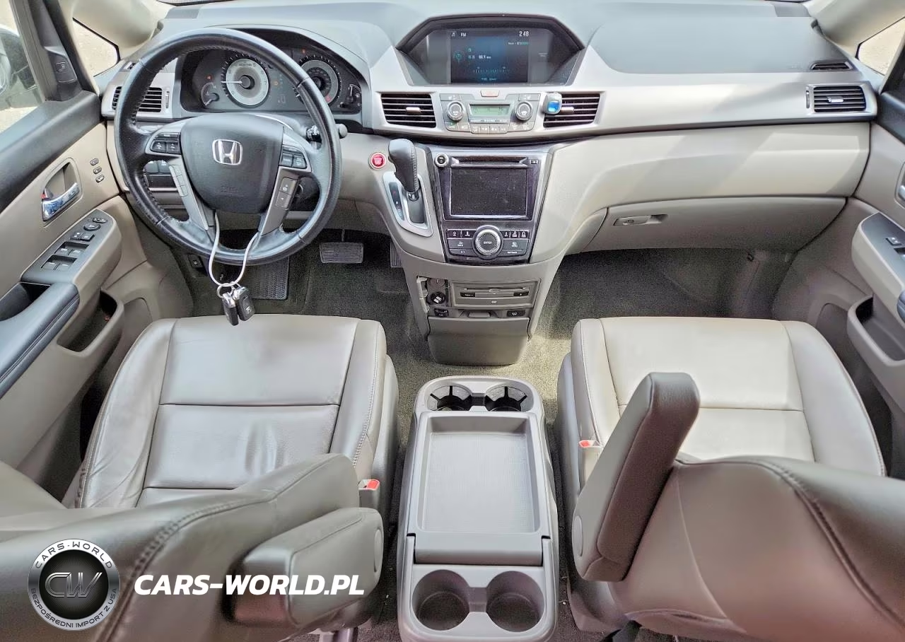 2014 Honda Odyssey Touring VIN:5FNRL5H90EB001463 - 8