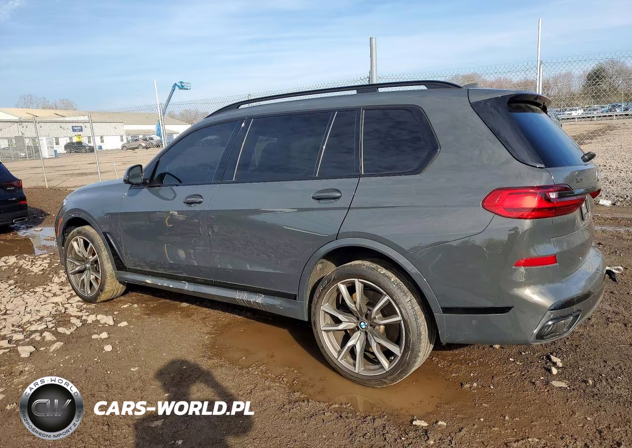 2022 BMW X7 M50I VIN:5UXCX6C05N9M60392 - 2