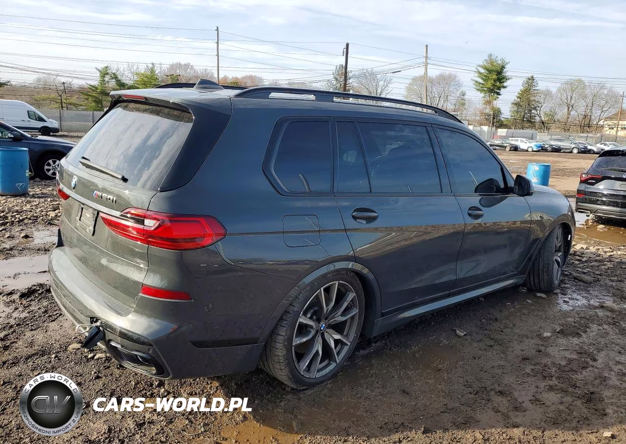 2022 BMW X7 M50I VIN:5UXCX6C05N9M60392 - 3