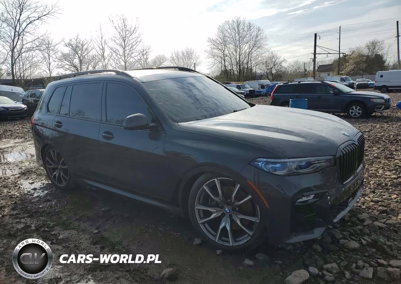 2022 BMW X7 M50I VIN:5UXCX6C05N9M60392 - 4