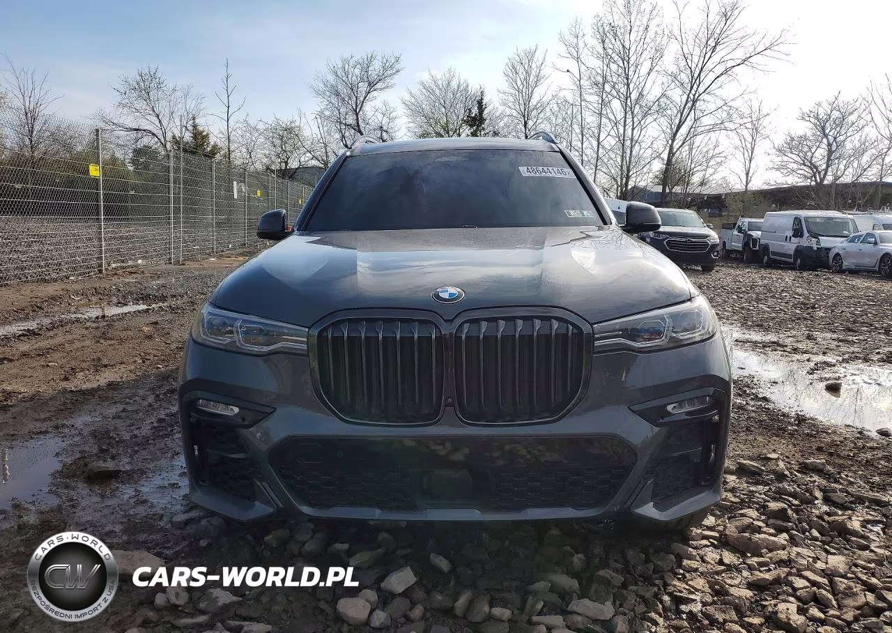 2022 BMW X7 M50I VIN:5UXCX6C05N9M60392 - 5