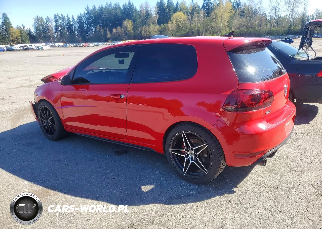 2012 Volkswagen Gti VIN:WVWED7AJ2CW288938 - 2