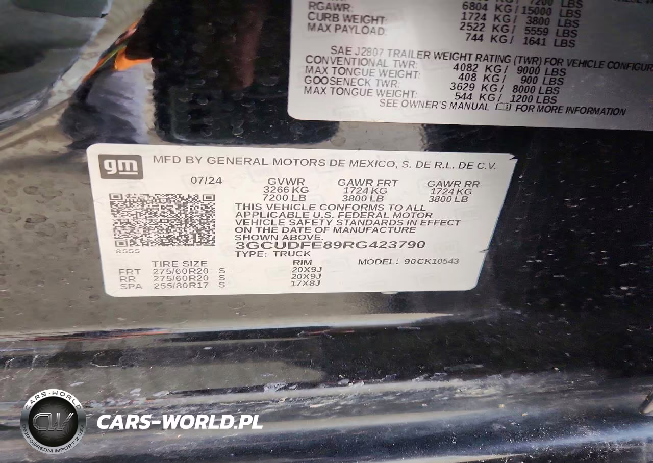 2024 Chev Silverado K1500 Lt Trail Boss VIN:3GCUDFE89RG423790 - 12