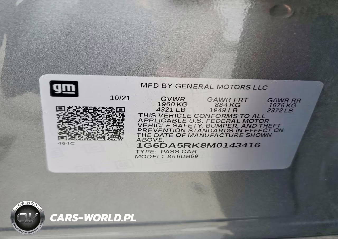 2021 Cadillac Ct4 Luxury VIN:1G6DA5RK8M0143416 - 12