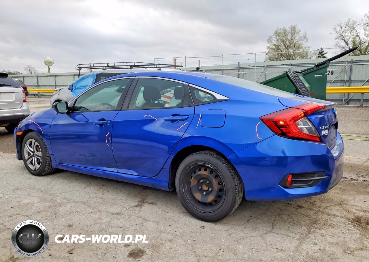 2017 Honda Civic Lx VIN:19XFC2F52HE024240 - 2
