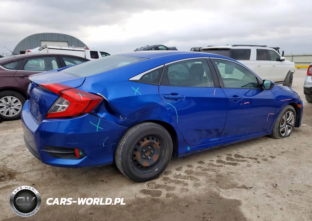 2017 Honda Civic Lx VIN:19XFC2F52HE024240 - 3