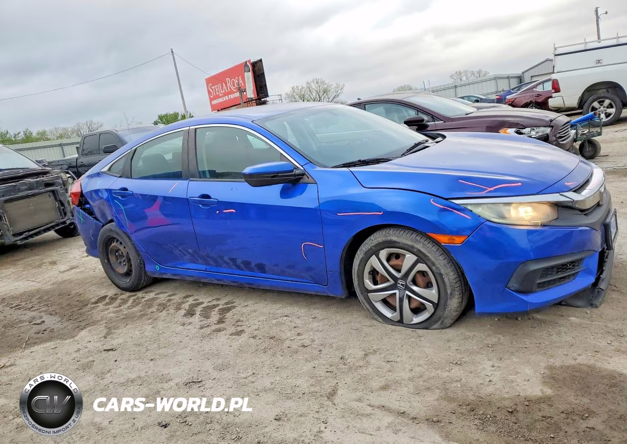 2017 Honda Civic Lx VIN:19XFC2F52HE024240 - 4