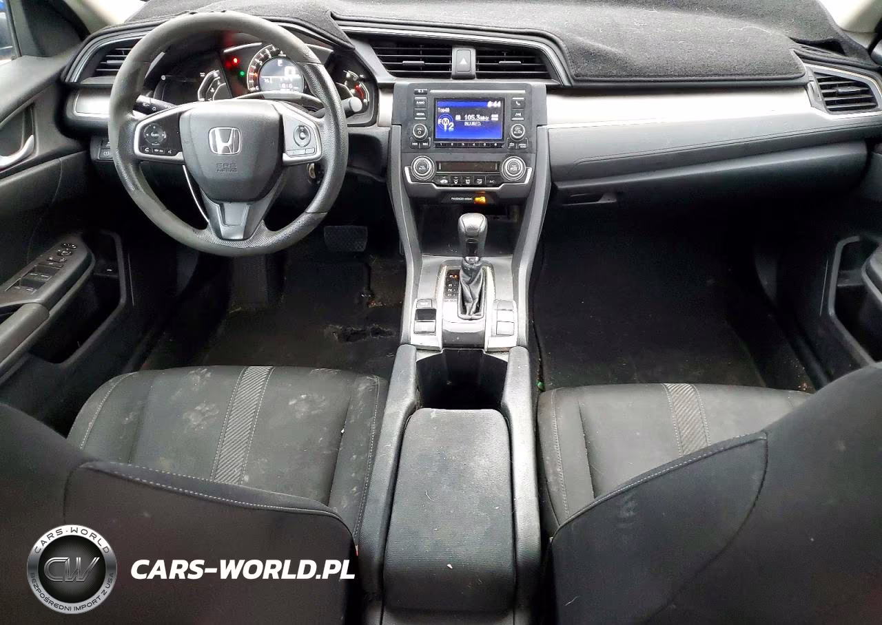 2017 Honda Civic Lx VIN:19XFC2F52HE024240 - 8