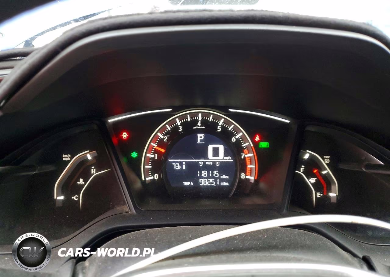 2017 Honda Civic Lx VIN:19XFC2F52HE024240 - 9