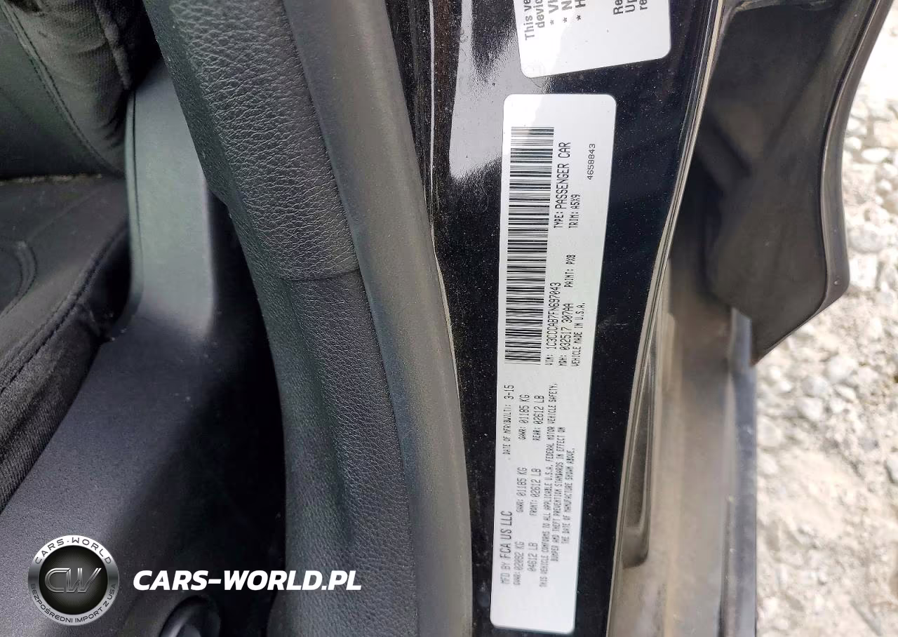 2015 Chrysler 200 Limited VIN:1C3CCCAB7FN697043 - 12