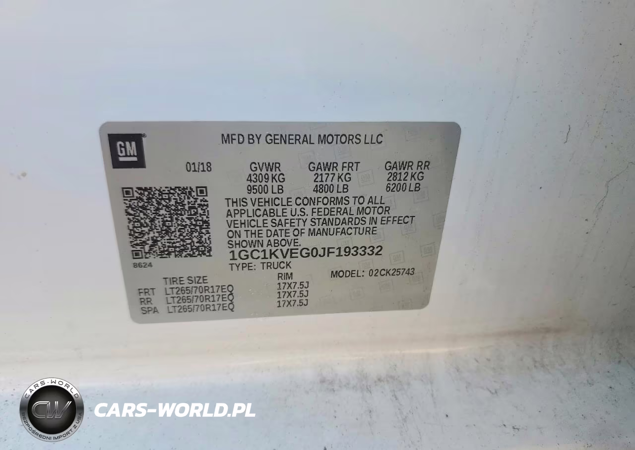 2018 Chevrolet Silverado K2500 Heavy Duty Lt VIN:1GC1KVEG0JF193332 - 13