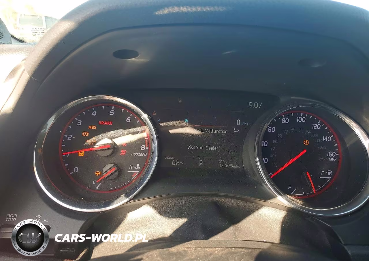 2019 Toyota Camry Xse V6 VIN:4T1BZ1HK9KU507187 - 9