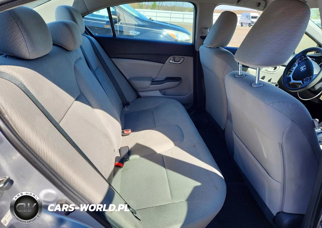 2013 Honda Civic Lx VIN:19XFB2F52DE206906 - 10