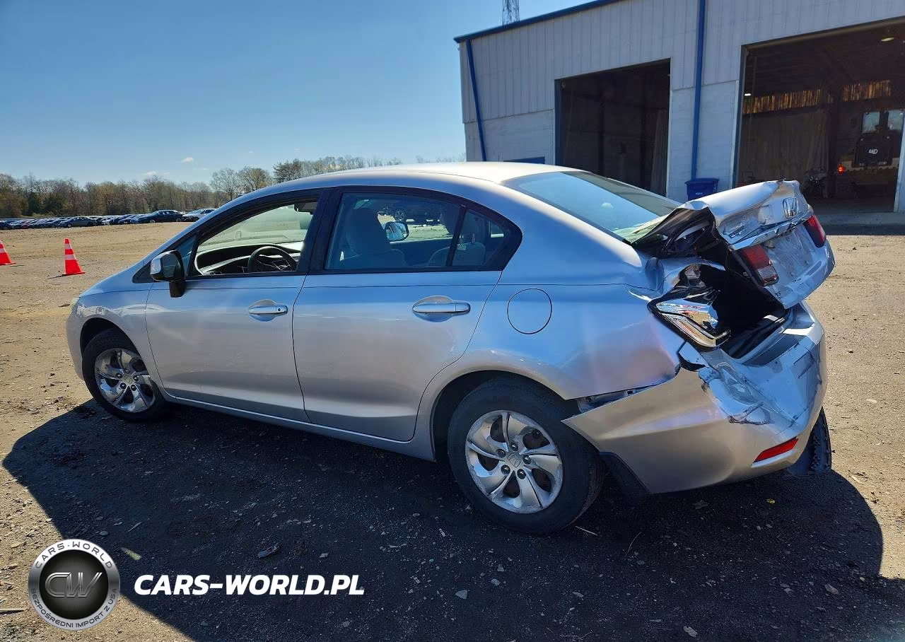 2013 Honda Civic Lx VIN:19XFB2F52DE206906 - 2