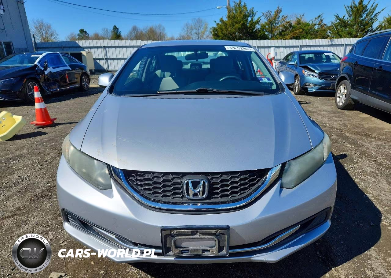 2013 Honda Civic Lx VIN:19XFB2F52DE206906 - 5