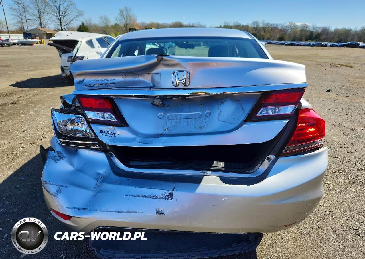 2013 Honda Civic Lx VIN:19XFB2F52DE206906 - 6